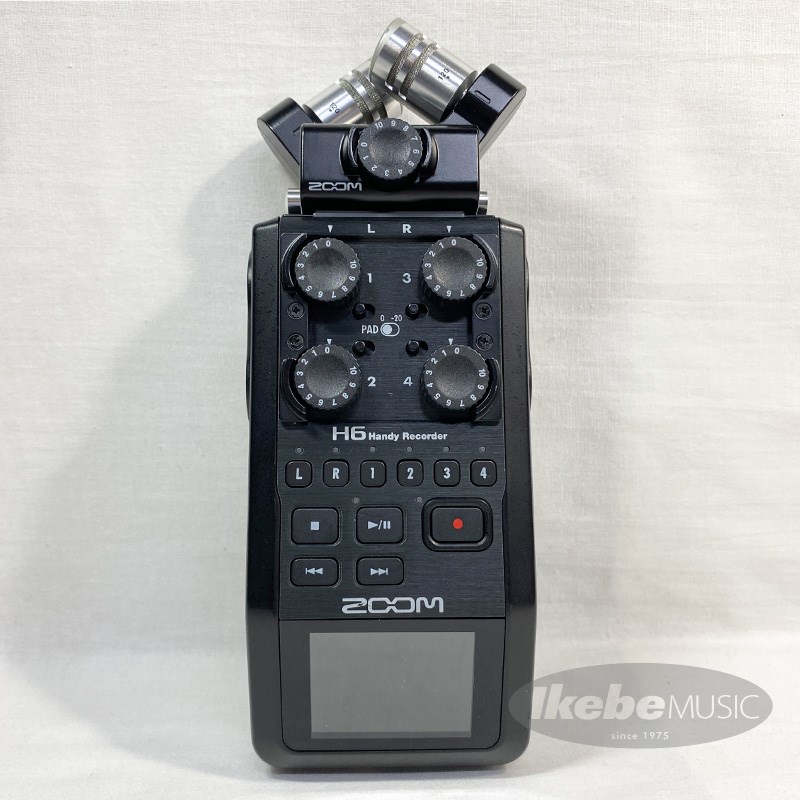 ZOOM H6/BLK Handy Recorderの画像